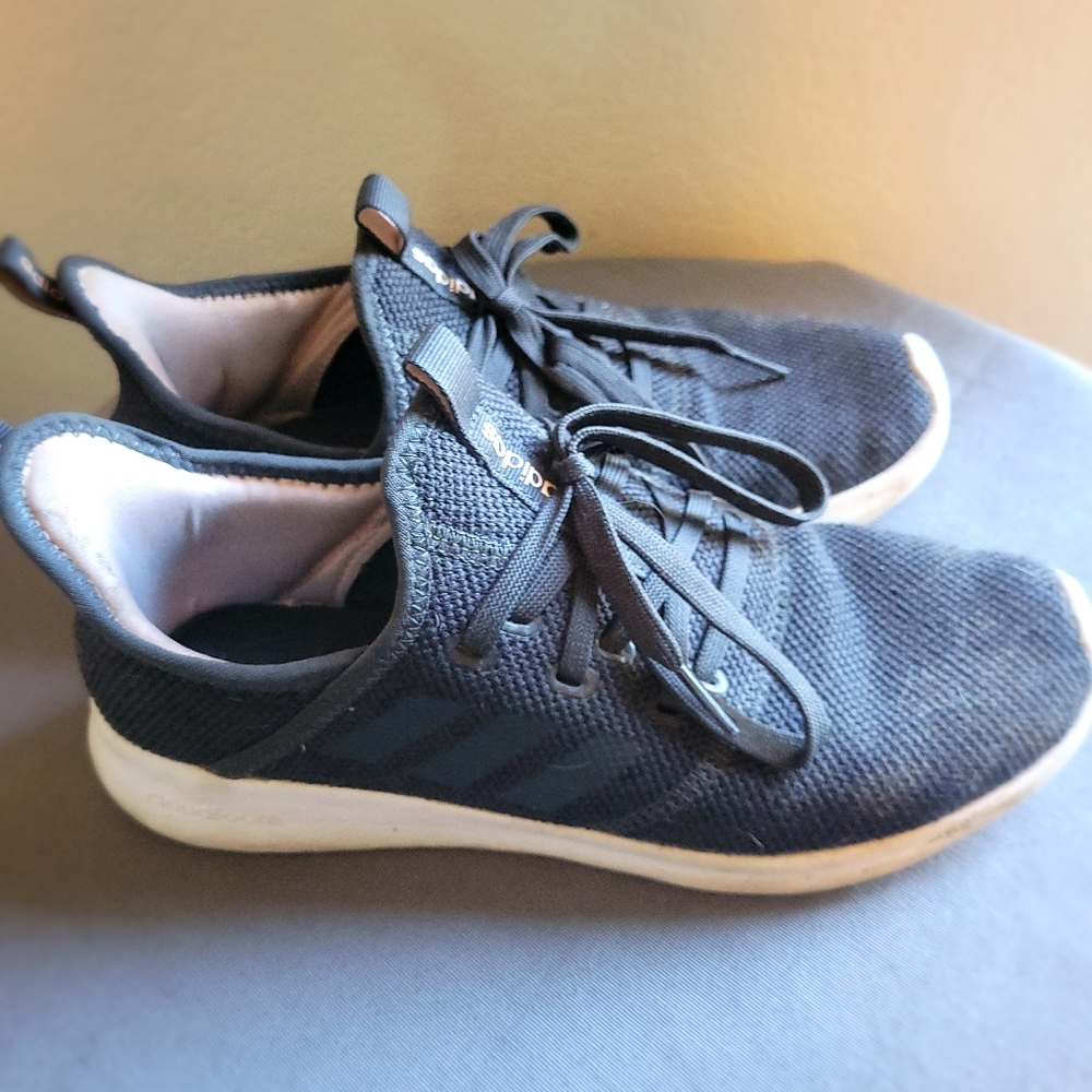 Blue adidas size 8